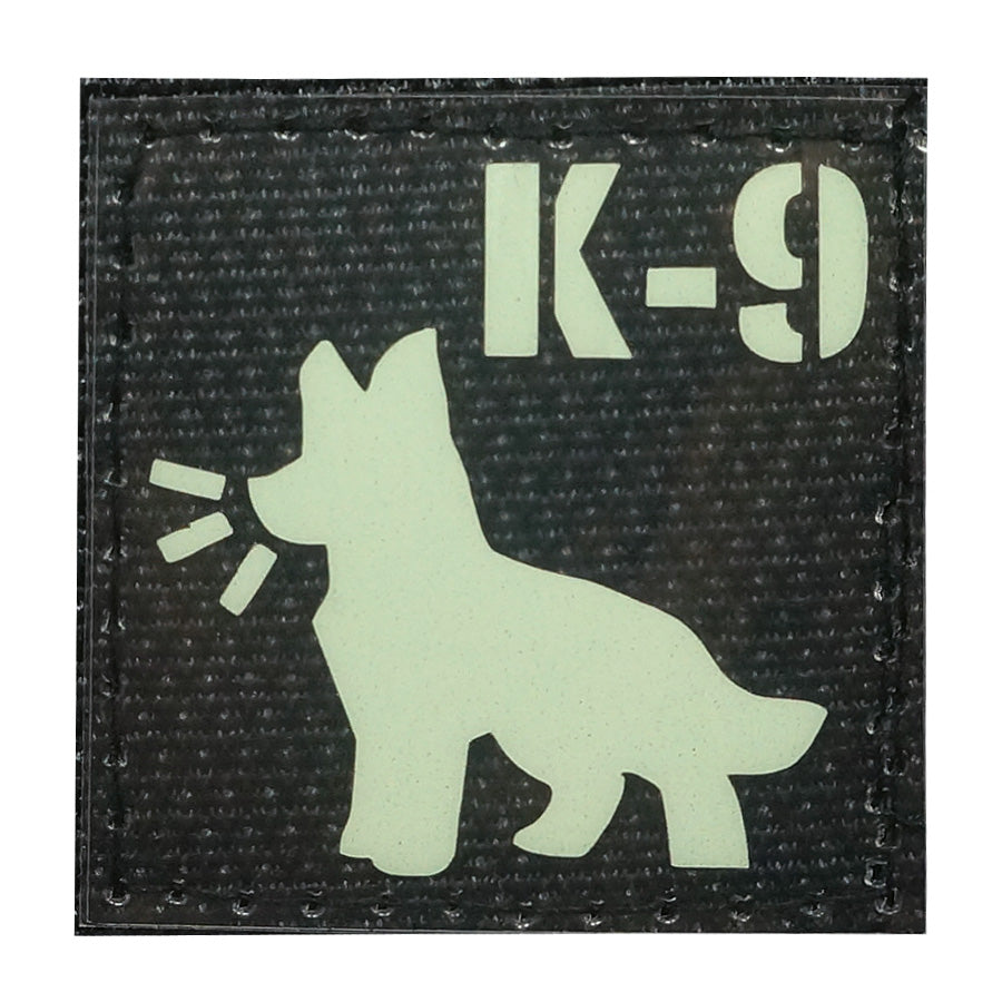 K-9 GLOW IN THE DARK PATCH