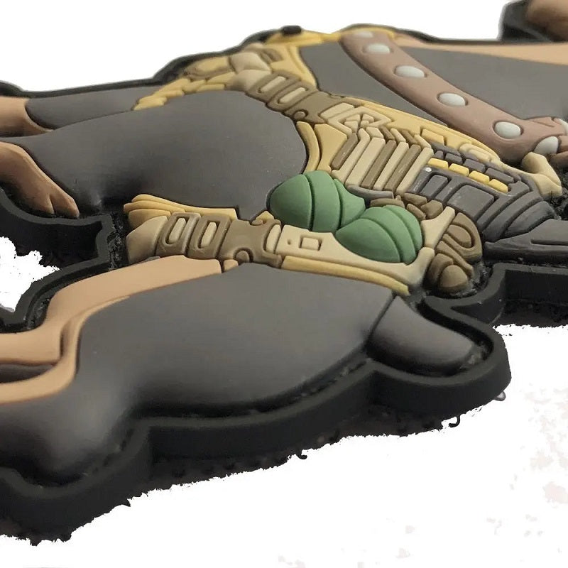 K9 - MILITARY SERVICE DOG - PVC PATCH