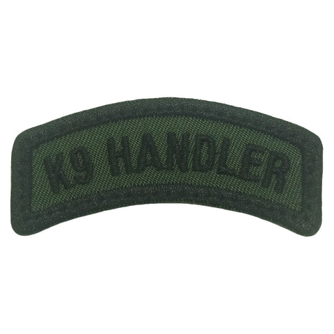 K9 HANDLER TAB - OD GREEN