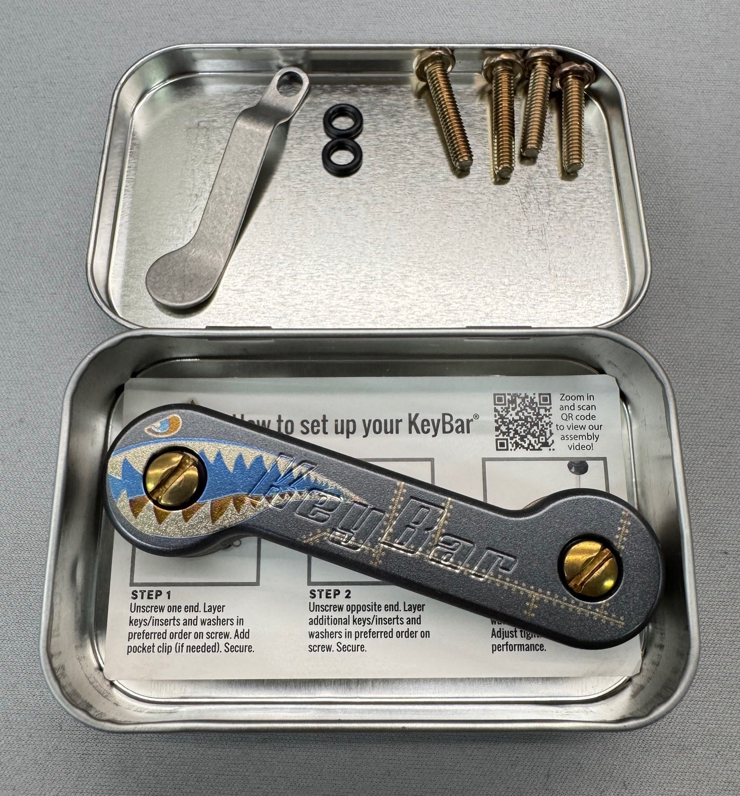 KEYBAR TITANIUM STEALTH BOMBER