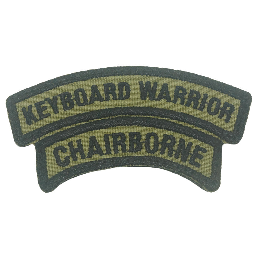 KEYBOARD WARRIOR X CHAIRBORNE TAB - OLIVE GREEN – Hock Gift Shop | Army ...