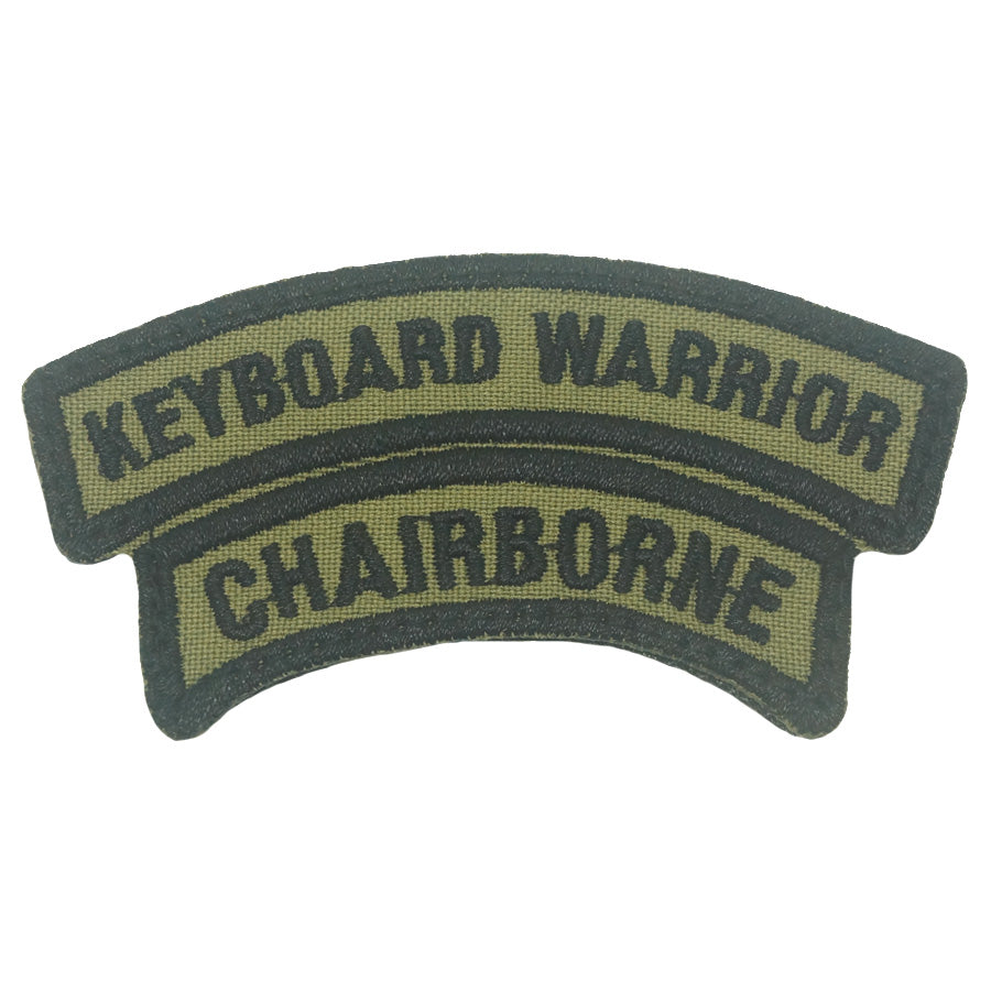 KEYBOARD WARRIOR X CHAIRBORNE TAB - OLIVE GREEN