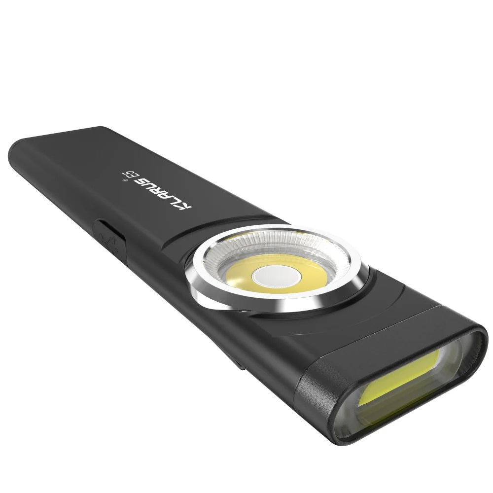 KLARUS E5 MAGNETIC BASE AND DUAL LIGHT SOURCE EDC FLASHLIGHT - 470 LUMENS