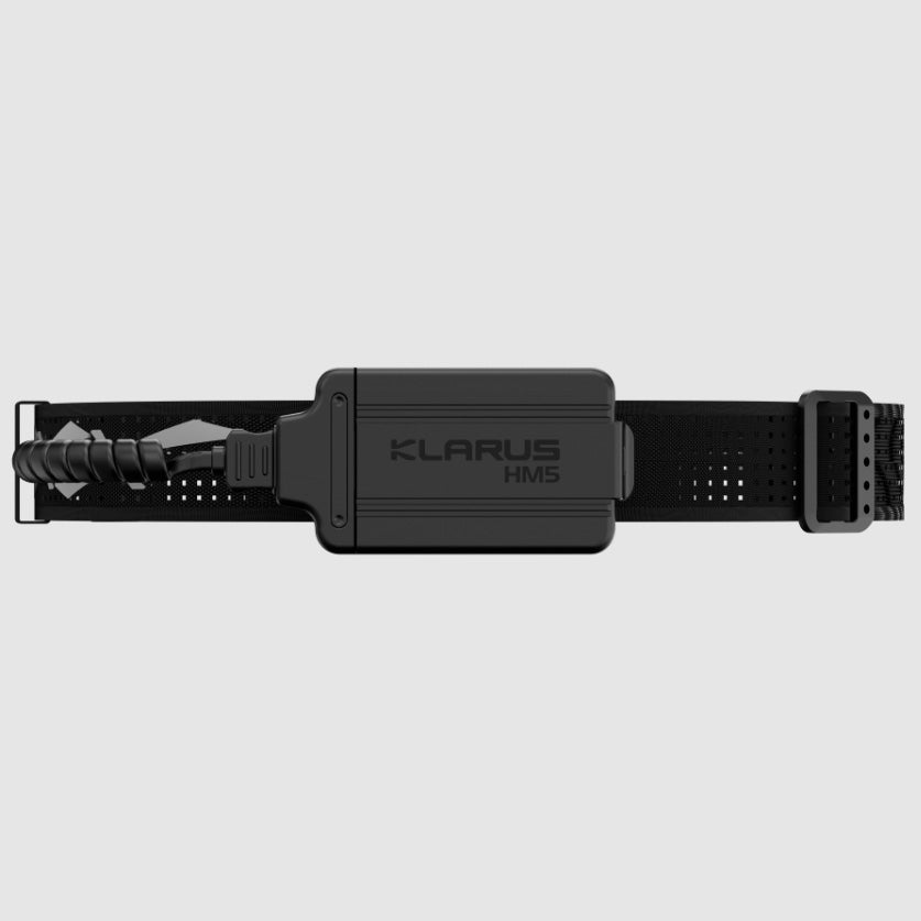 KLARUS HM5 ULTRA THIN LIGHTWEIGHT TRAIL RUNNING HEADLAMP - 800 LUMENS (1200mAh RECHARGEABLE BATTERY)