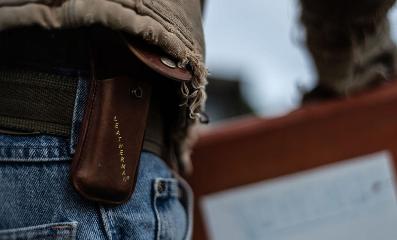 LEATHERMAN HERITAGE SHEATH (MEDIUM) - BROWN