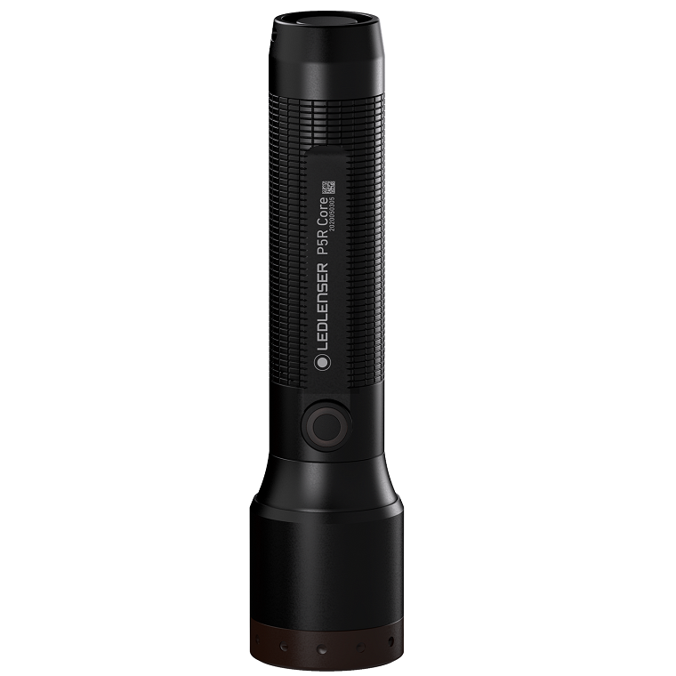 LEDLENSER P5R CORE RECHARGEABLE 500 LUMENS FLASHLIGHT - BLACK