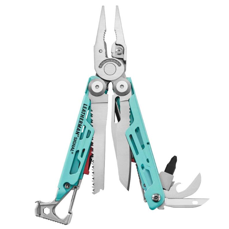 LEATHERMAN SIGNAL - AQUA SILVER (NO SHEATH)