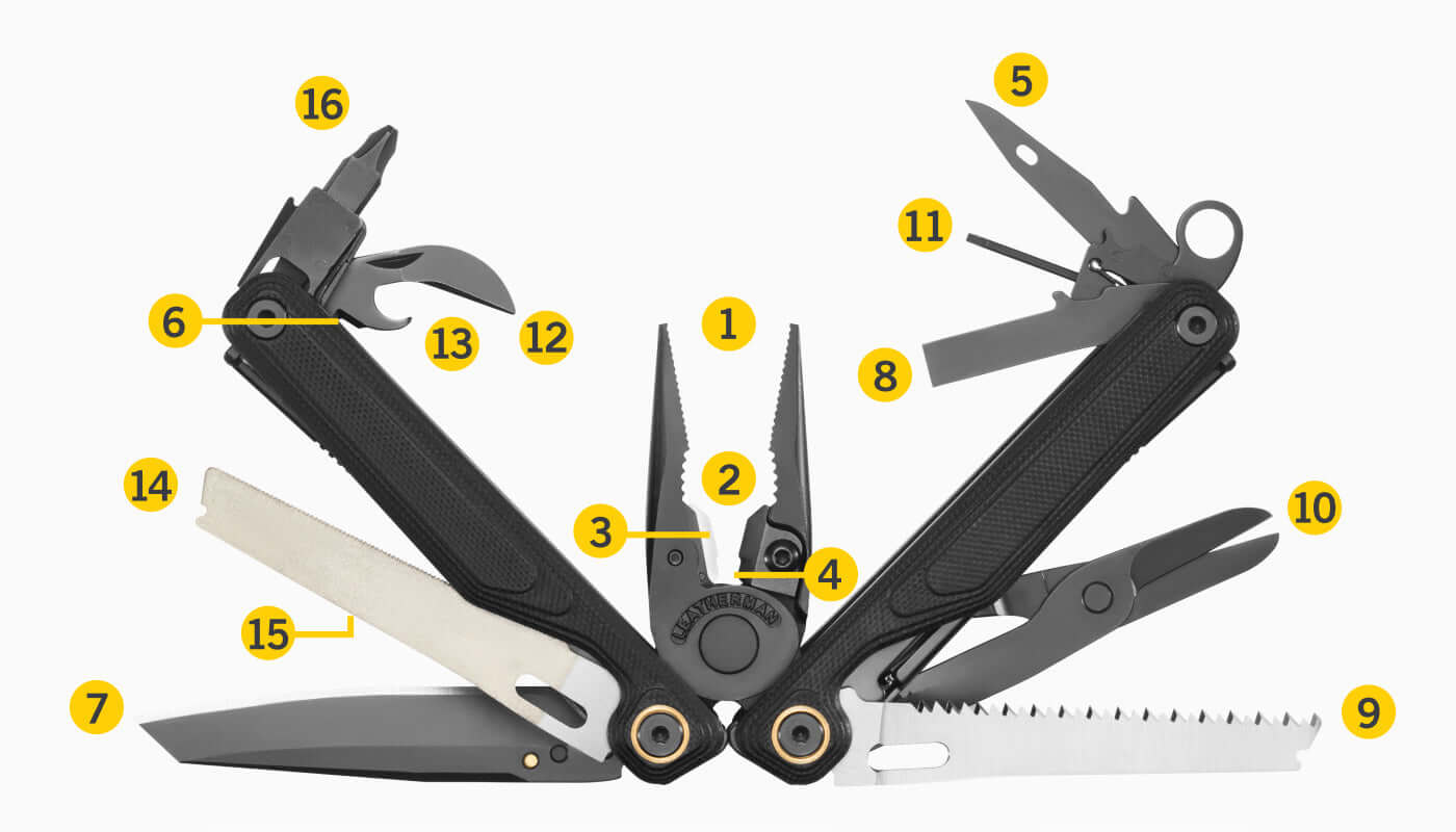 LEATHERMAN WAVE ALPHA - OBSIDIAN (NO SHEATH)