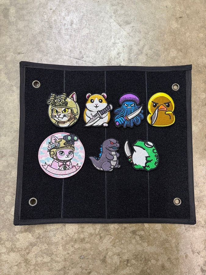 Loop Side Velcro Morale Patch Display Panel, Size XS (34 cm x 38 cm)
