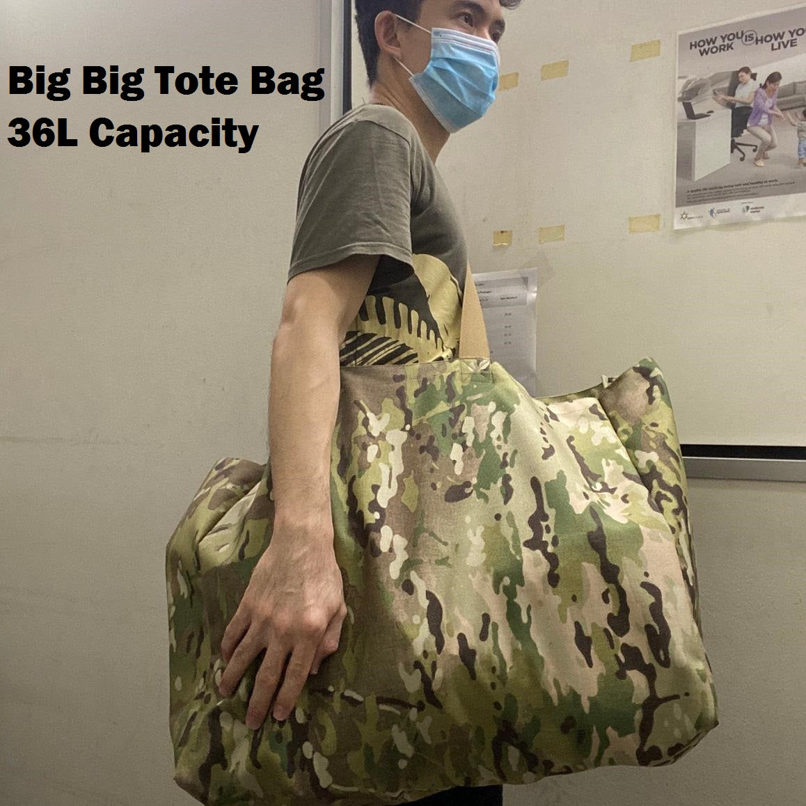 Mil-Spec Tote Bag - 500 Denier Nylon Fabric (New Colors 2026)