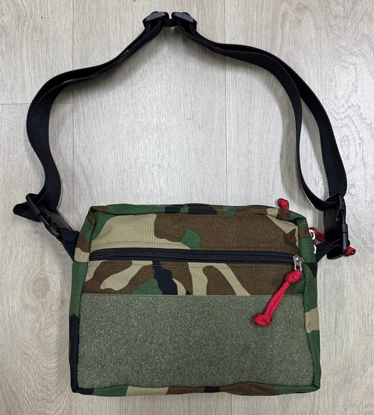 EDC Sling Bag (US Woodland) 500D Nylon Mil-Spec Shoulder Pack