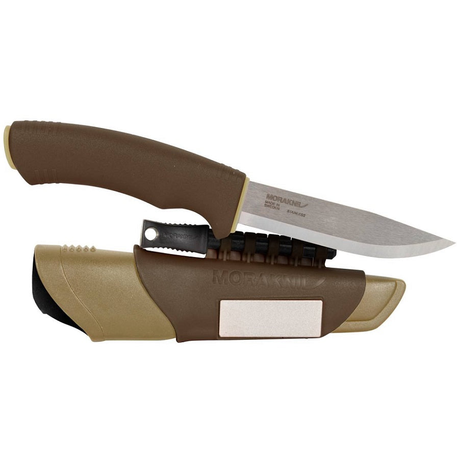 MORAKNIV® BUSHCRAFT SURVIVAL DESERT - STAINLESS STEEL (SAND) (ID 13033)