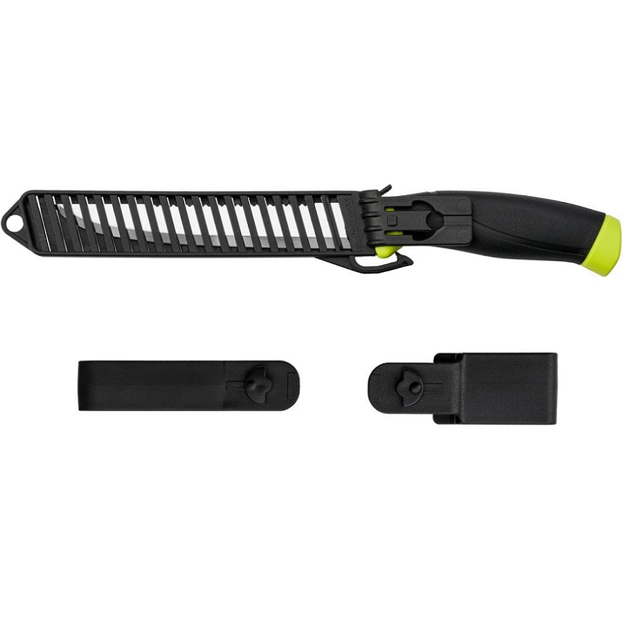 MORAKNIV® FISHING COMFORT SCALER 150 - STAINLESS STEEL - BLACK/LIME (ID 13870)