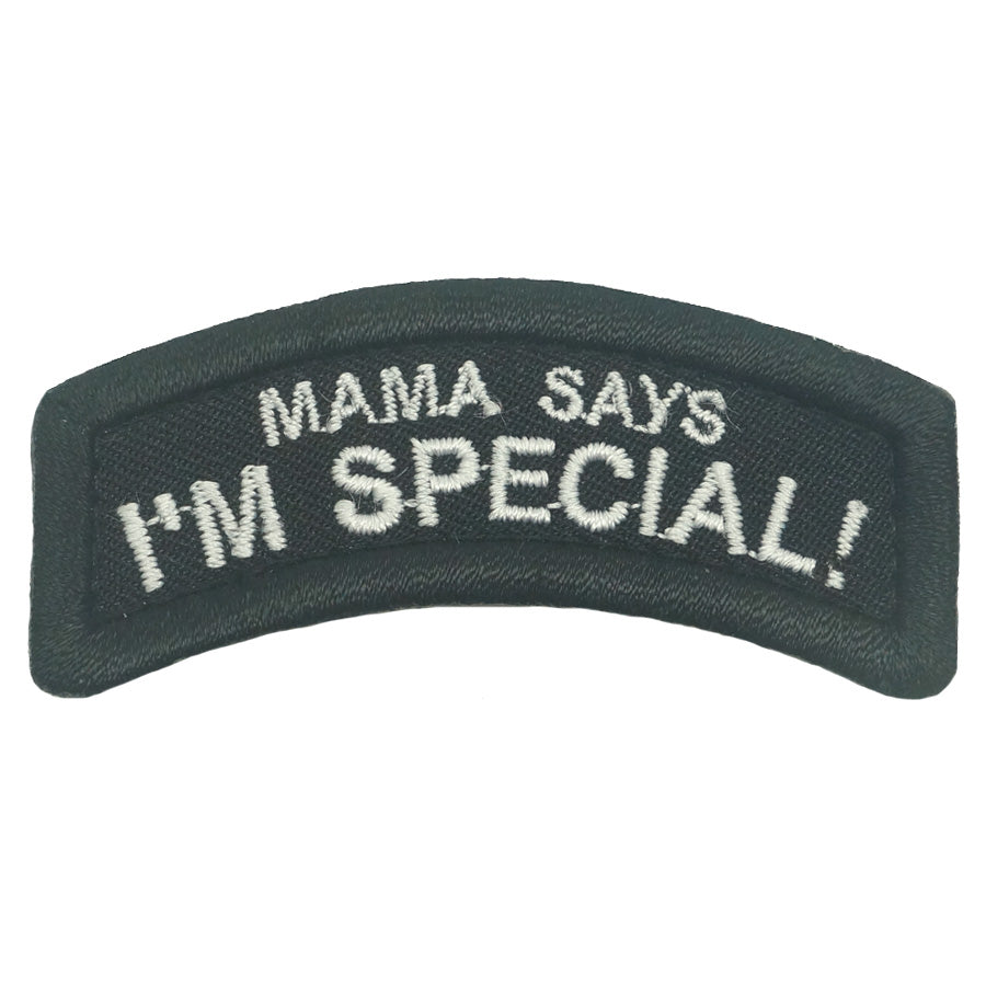 MAMA SAYS I'M SPECIAL TAB - BLACK WHITE