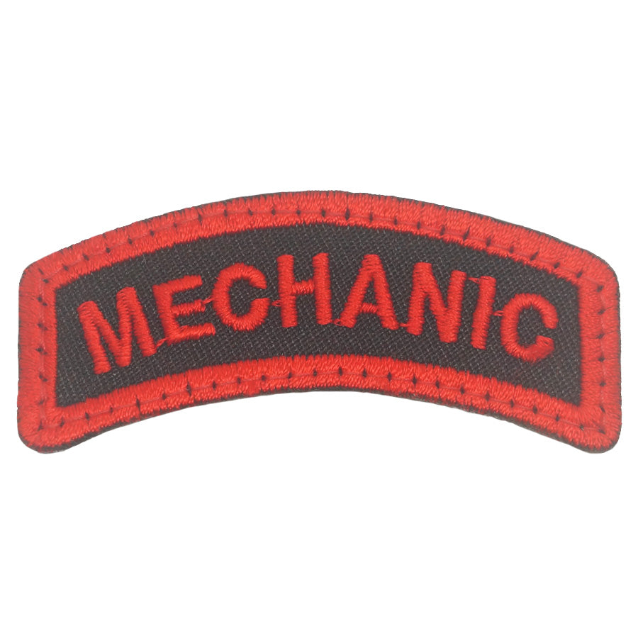 MECHANIC TAB - BLACK RED