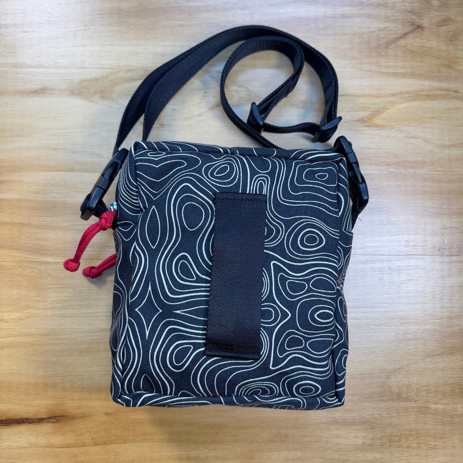 MIL-SPEC COVERT POCKET SLING BAG - 500 DENIER NYLON (BLACK TERRAIN)