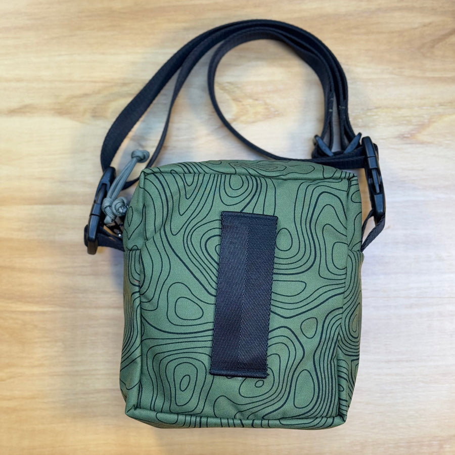 MIL-SPEC COVERT POCKET SLING BAG - 500 DENIER NYLON (GREEN TERRAIN)