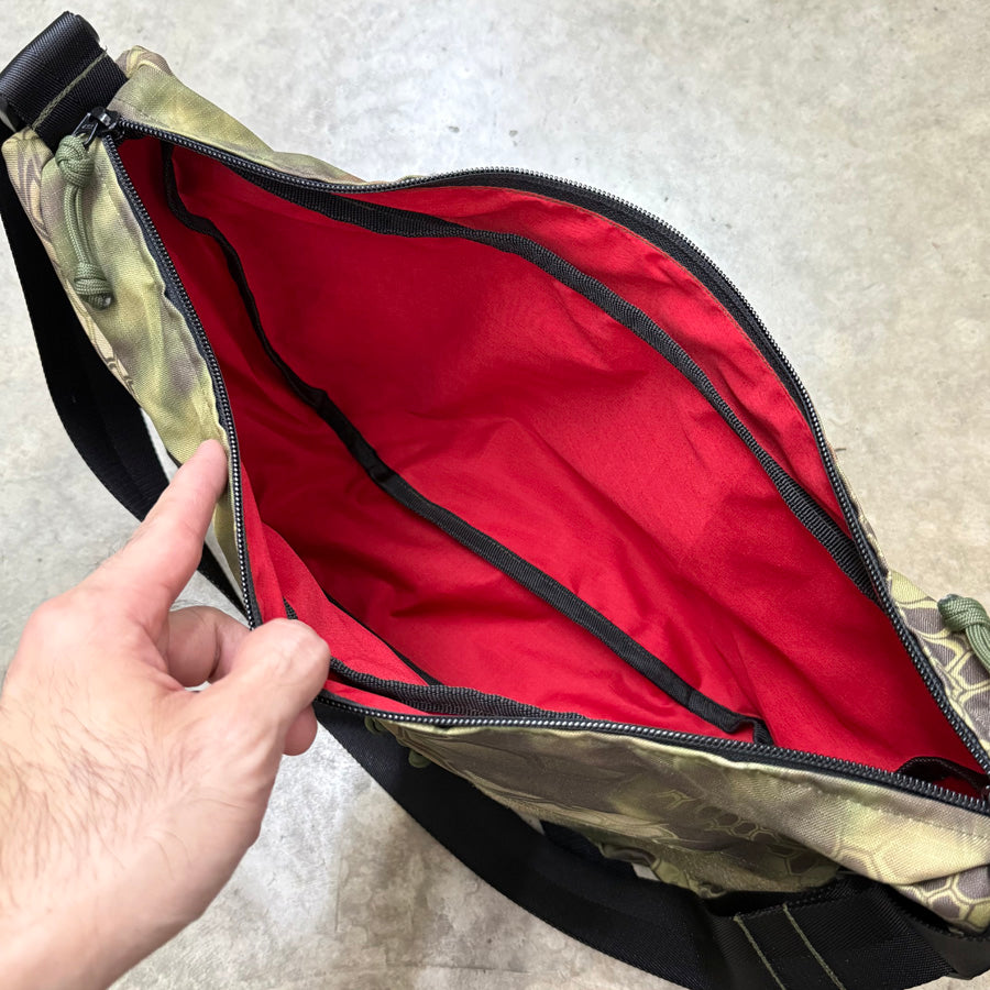 HGS Tactical Satchel Bag 300D Rip-Stop Polyester - 10L (Kryptek Mandrake)