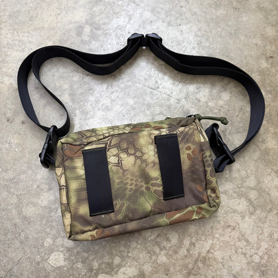 Tactical Sling Bag (Kryptek Mandrake) 3.1L - 300 Denier Rip-Stop Polyester, YKK Zip
