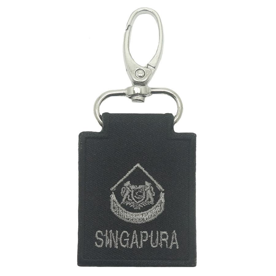 MINI SAF RANK KEYCHAIN - 3WO (BLACK FOLIAGE) – Hock Gift Shop | Army ...