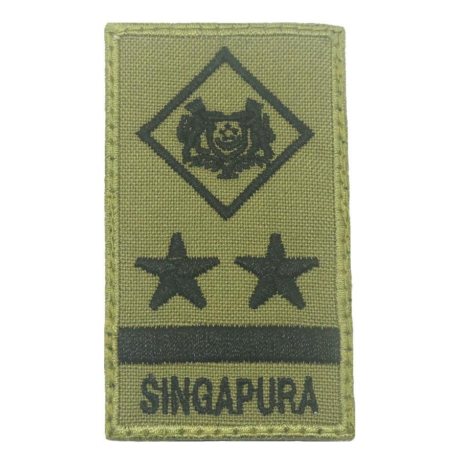 MINI SAF RANK PATCH - ME9 (OLIVE GREEN) (NEW) – Hock Gift Shop | Army ...