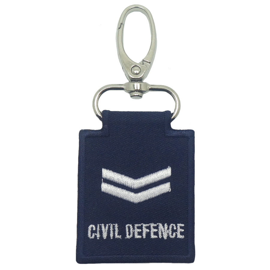 MINI SCDF RANK KEYCHAIN - CORPORAL (CPL)