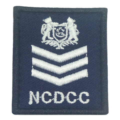 MINI NCDCC RANK PATCH - STAFF SERGEANT (SSGT)