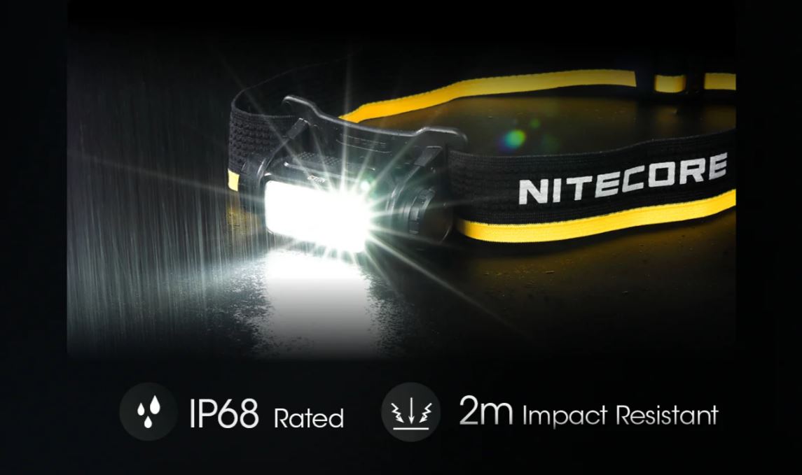 NITECORE NU43 HEADLAMP - 1400 LUMENS (3,400mAh LI-ION RECHARGEABLE BATTERY)