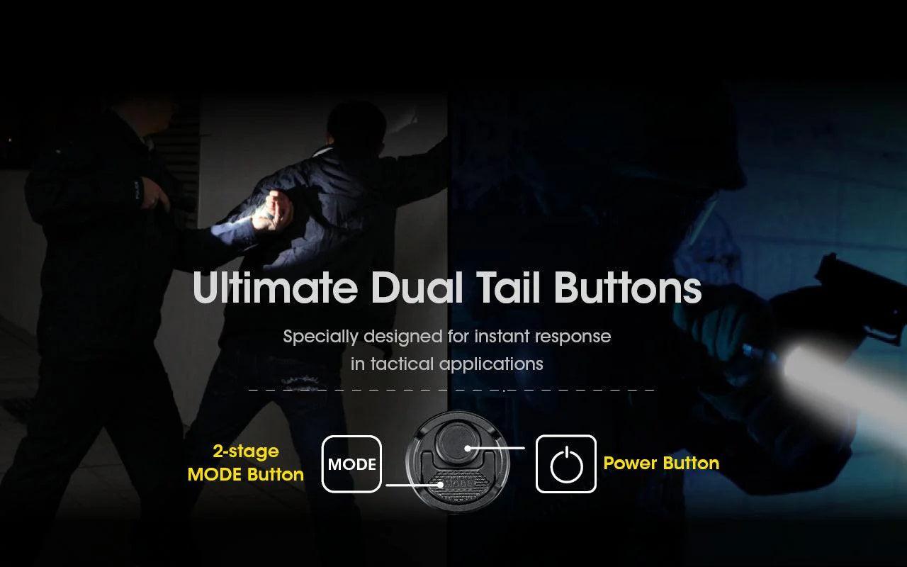 NITECORE SRT7I - 3000 LUMENS FLASHLIGHT (5000mAH LI-ION BATTERY INCLUDED)