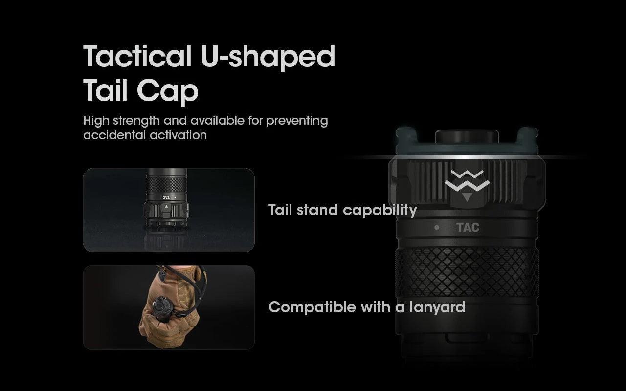 NITECORE SRT7I - 3000 LUMENS FLASHLIGHT (5000mAH LI-ION BATTERY INCLUDED)