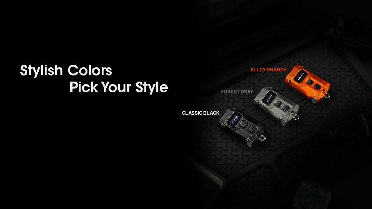 NITECORE TINI 3 - 600 LUMENS (BUILT-IN 330mAh LI-ION RECHARGEABLE BATTERY)