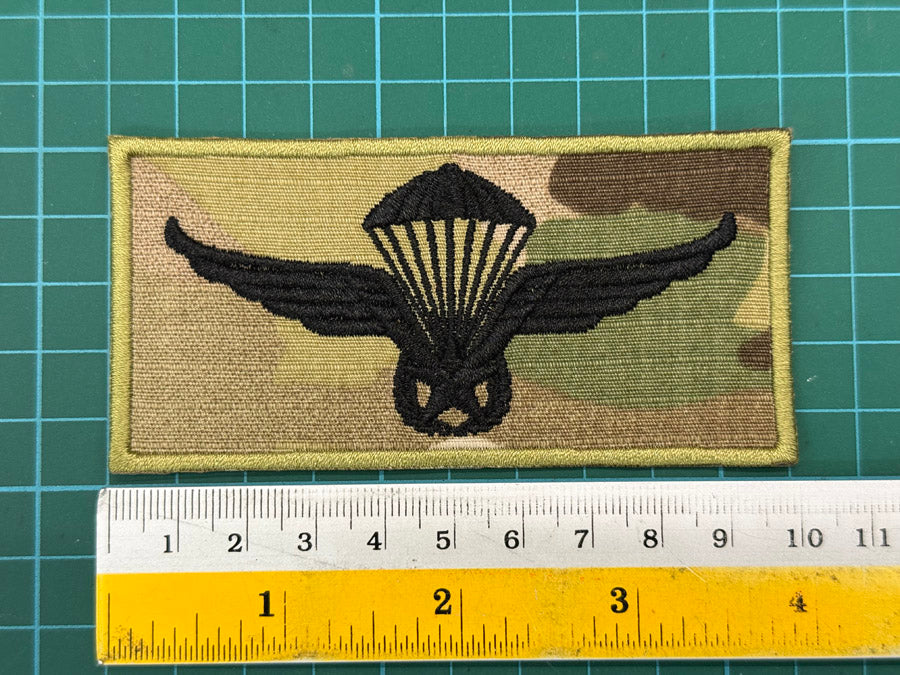 Norwegian Free Fall Jump Wing with Oxygen Badge (10 cm x 5 cm)