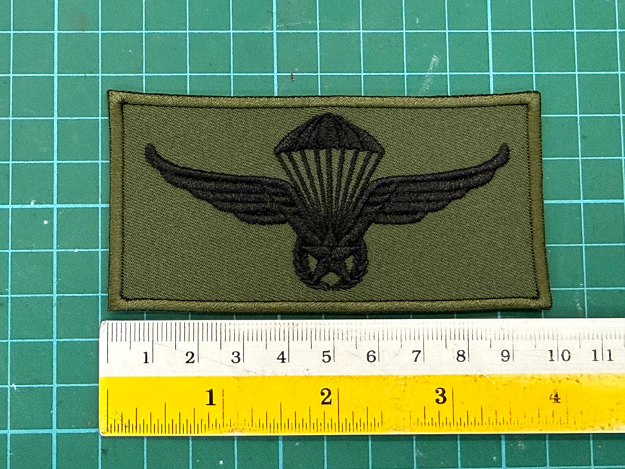 Norwegian Free Fall Jump Wing with Oxygen Badge (10 cm x 5 cm)