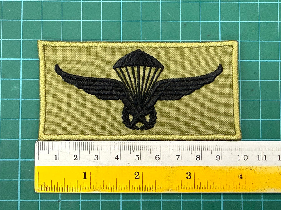 Norwegian Free Fall Jump Wing with Oxygen Badge (10 cm x 5 cm)