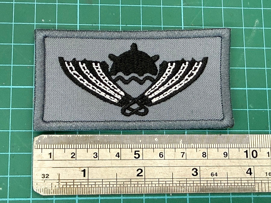 Norwegian Naval EOD Command Underwater Demolition Team UDT Diver Patch - 9 cm