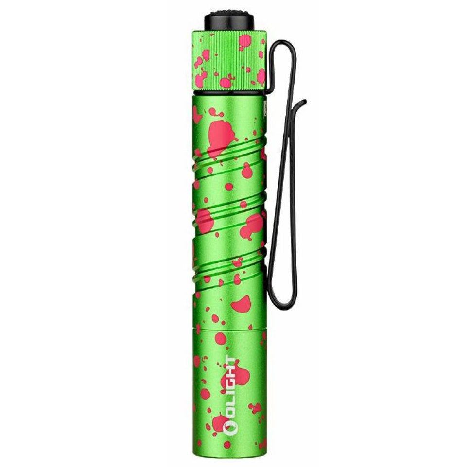 OLIGHT I3T 2 EOS DUAL OUTPUT SLIM EDC FLASHLIGHT (BATTERY INCLUDED) - 200 LUMENS - ZOMBIE GREEN