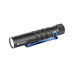 OLIGHT I5T EOS EDC FLASHLIGHT (1 X AA BATTERY INCLUDED) - 300 LUMENS - BLACK WITH BLUE POCKET CLIP