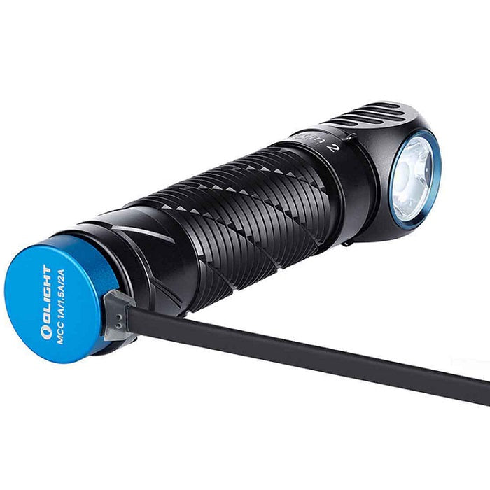 OLIGHT PERUN 2 RECHARGEABLE LED HEADLAMP - 2500 LUMENS - CREE XHP50B - INCLUDES 1 X 21700 - BLACK