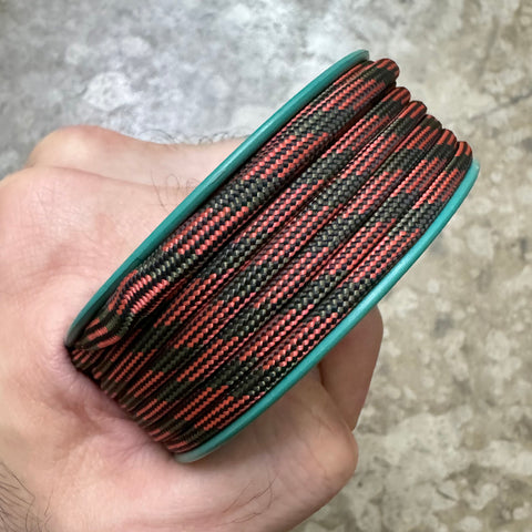 550 PARACORD MINI SPOOL - RED CAMO