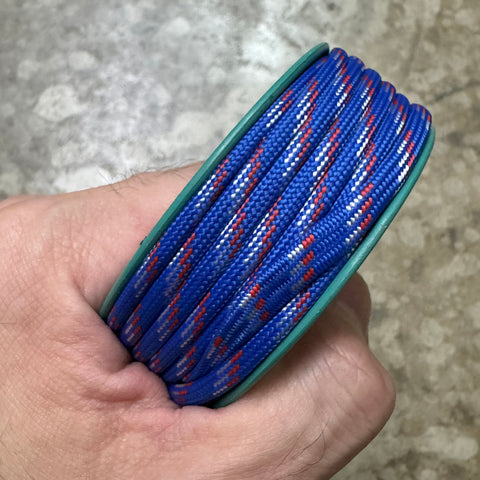 550 PARACORD MINI SPOOL - BLUEBERRY STRIPE