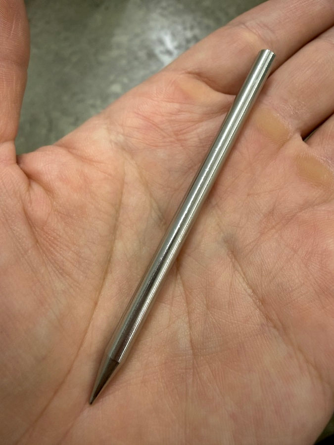 Stainless Steel Paracord Needle, 5mm Diameter, 89mm Long