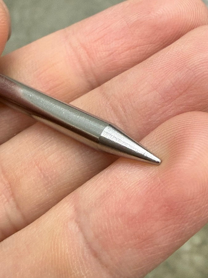 Stainless Steel Paracord Needle, 5mm Diameter, 89mm Long