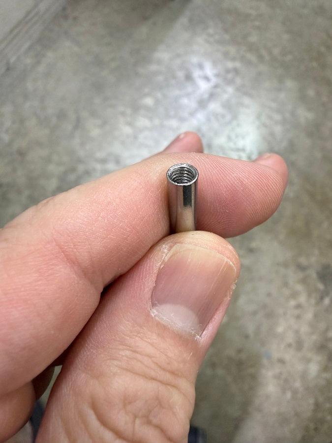 Stainless Steel Paracord Needle, 5mm Diameter, 89mm Long