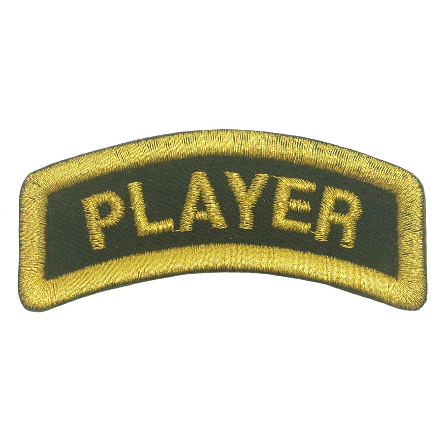 PLAYER TAB - BLACK METALLIC GOLD