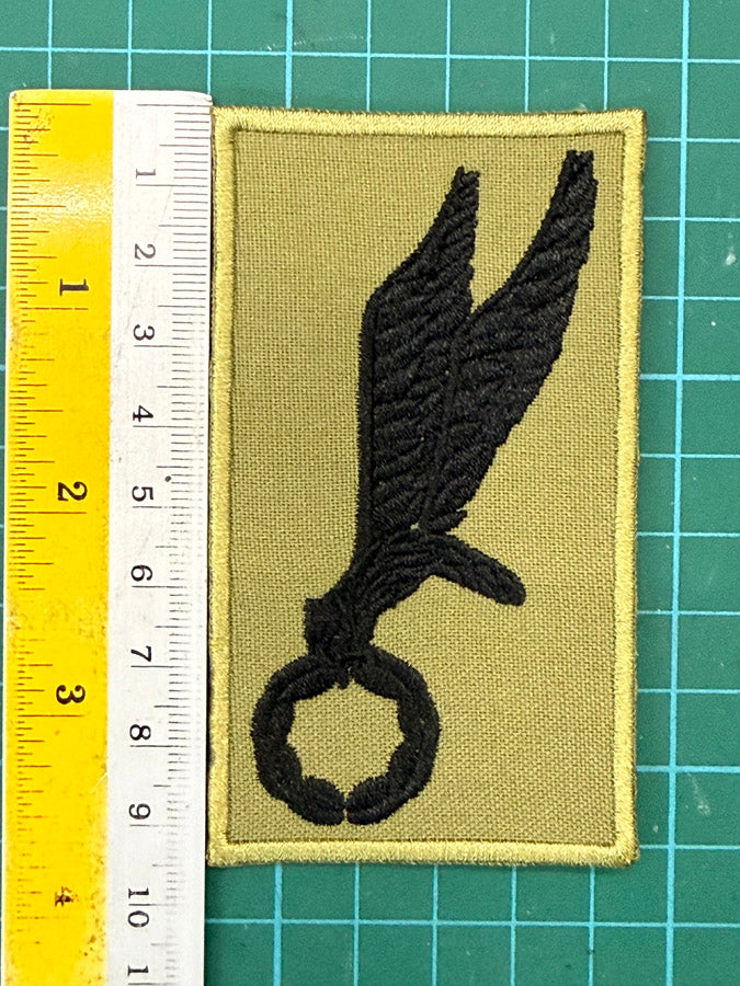 Polish Parachutist Airborne Jump Wing Badge (9.5 cm x 5.5 cm)