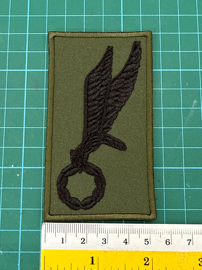 Polish Parachutist Airborne Jump Wing Badge (9.5 cm x 5.5 cm)