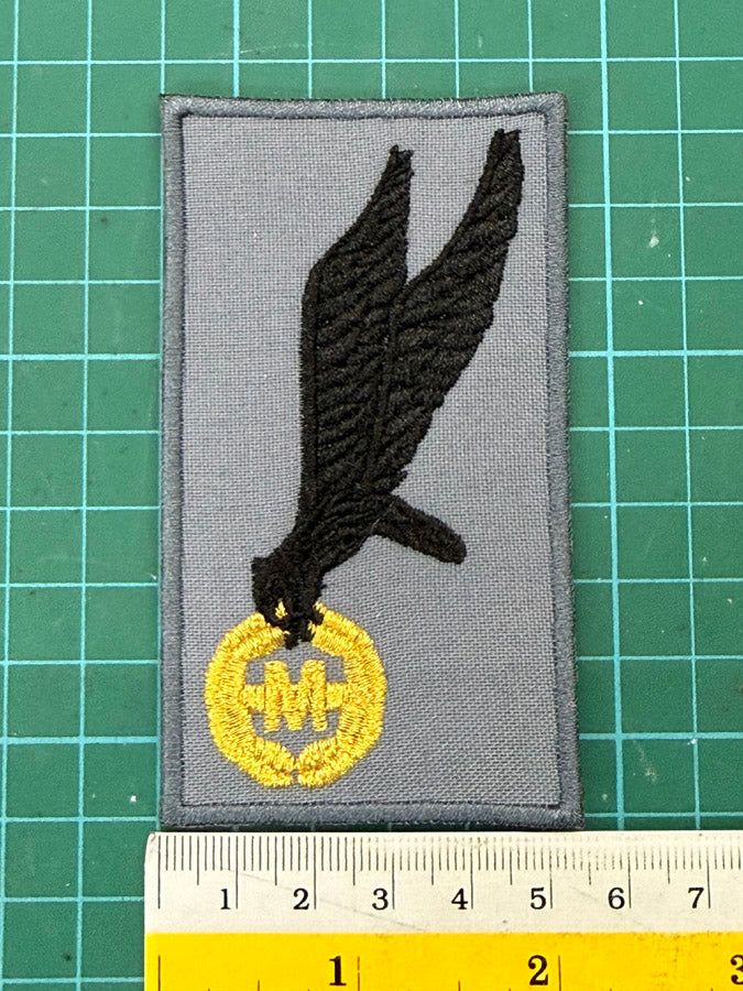 Polish Parachutist Instructor Airborne Jump Wing Badge (9.5 cm x 5.5 cm)
