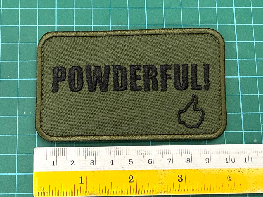 POWDERFUL PATCH - OD GREEN