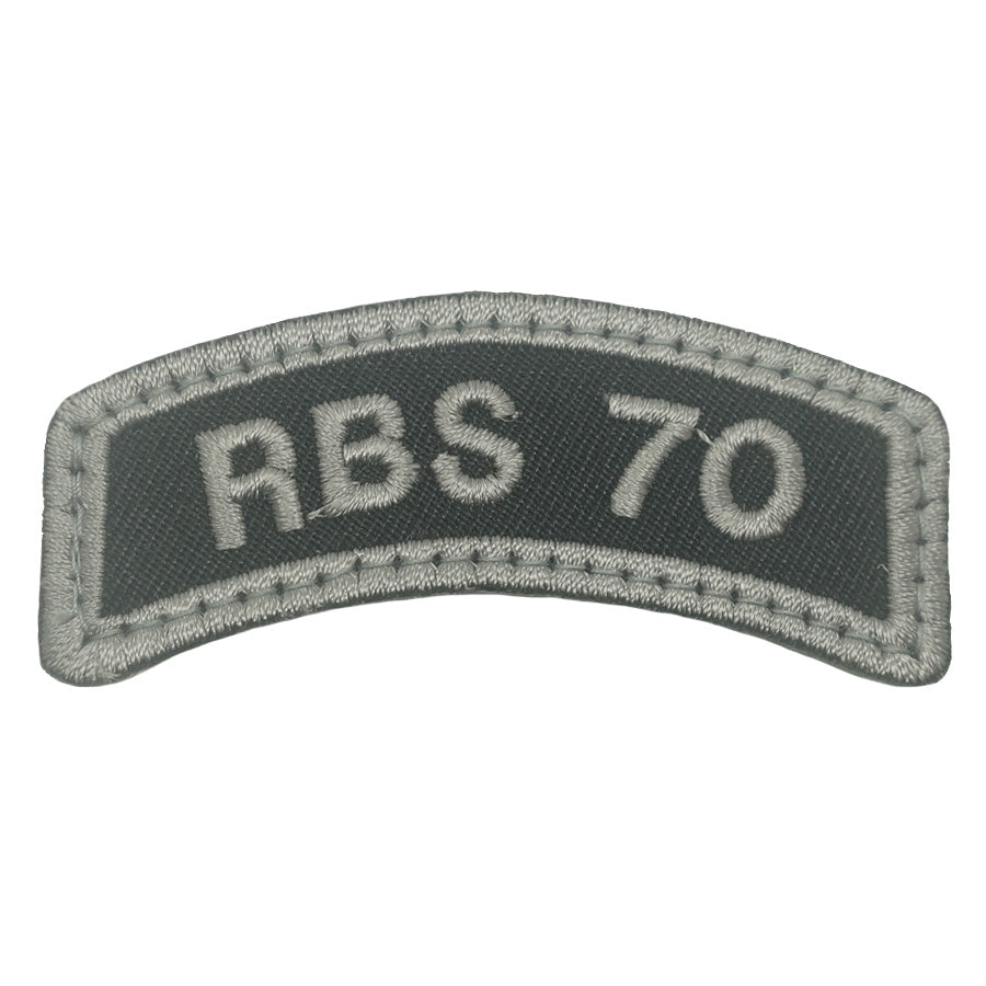 RBS 70 Tab Patch – 6cm x 2cm Hook Velcro Backing