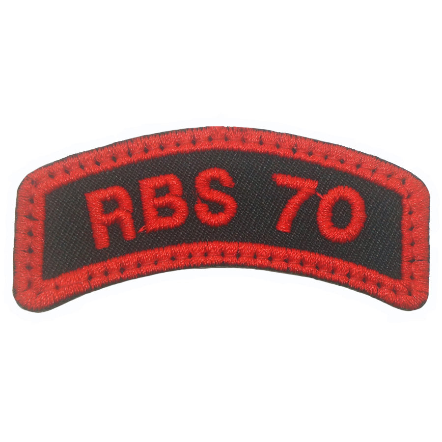 RBS 70 Tab Patch – 6cm x 2cm Hook Velcro Backing